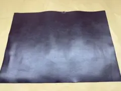 ダークブラウン 本革 スムース ハギレ A3サイズ