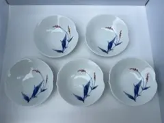 【未使用】香蘭社 小鉢揃 5枚セット 木箱入り