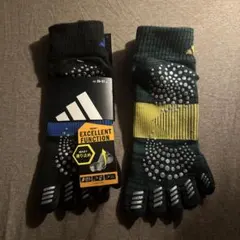 adidas 5本指ソックス 25-27cm 2足セット