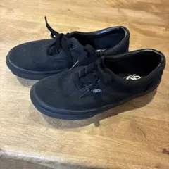 VANS ブラックスニーカー 23cm
