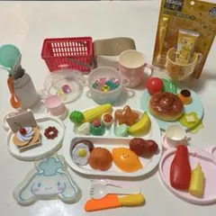 大量おままごとセット❗️＆ピカチュウ歯みがき3点セット　リーチ　キッズ
