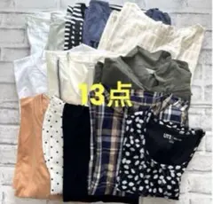 【まとめ売り13点】GU　UNIQLO　半袖　ノースリーブ　S/M/Lサイズ　夏