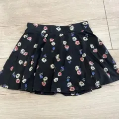 花柄フレアスカート（ショートパンツ付き）