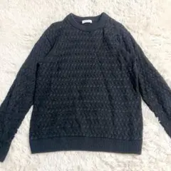 【美品】BEAUTY & YOUTH ユナイテッドアローズ　ゲージニット　M 黒