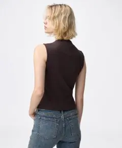 GU　ボトルネック T ノースリーブのサムネイル