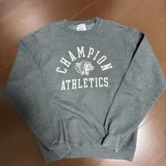 Champion チャンピオン スウェット カレッジロゴ プリント S