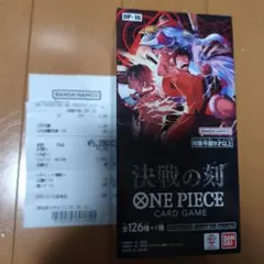 新品未開封テープ付きONE PIECE 決戦の刻 1BOX - メルカリ