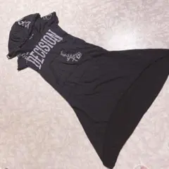 ⭐️匿名配送⭐️GHOST OF HARLEM ロング ワンピース 半袖 地雷系のサムネイル