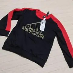 新品　アディダス　トレーナー　裏起毛　120　長袖　人気