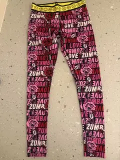 ZUMBA レギンス　M バラ　ZUMBALOVE　正規品