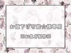 【お急ぎ制作】お値下げ可能☆様専用