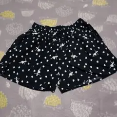 120 西松屋 紺色キュロットスカート ショートパンツ