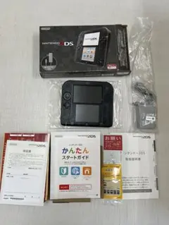 ソフト付　ニンテンドー2DS 本体　クリアブラック