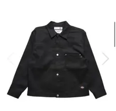 ❗️42（L）中古DANTON ポプリンカバーオール JD3683ブラックギンガム 