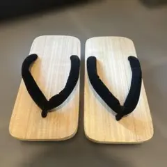 木製　下駄 男性