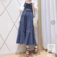 2月末まで MAJESTIC LEGON レディステッチマーメイドワンピース S