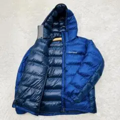 モンベル　アルパインダウンパーカ L　ブルー　スタッフバッグなし　廃盤品