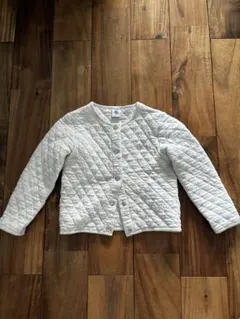 プチバトー　キルティングカーディガン