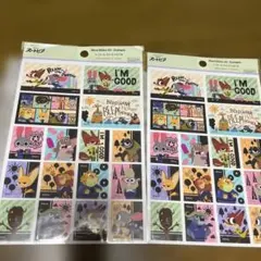 ズートピアシートシール２枚セット ズートピアシール