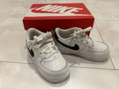 NIKE フォース1 40周年記念（ホワイト×ブラック）14cm