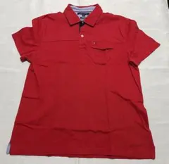 Tommy Hilfiger 赤 ポロシャツ