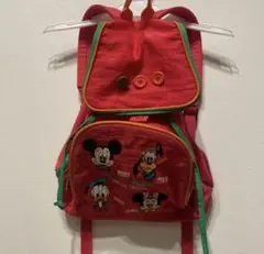 希少 レトロ ミッキー ディズニー リュック プルート 仲間 - メルカリ
