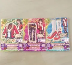 アイカツ コート パンツ 靴 セット