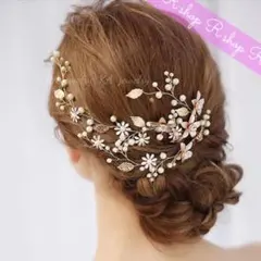 ヘアアクセサリー パール