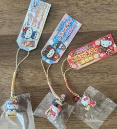 ご当地キティ　大分湯布院限定　別府温泉限定地獄巡り　香川限定うどん職人　セット