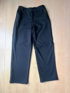 イーザッカマニア　裏フリース　のびのびパンツ 裏起毛　M ブラック　黒　ボア