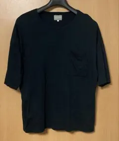 CURLY 半袖Tシャツ カットソー 黒のサムネイル