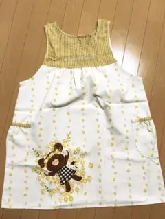 くまのがっこう　 エプロン