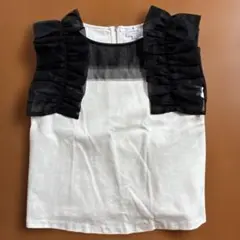 LANVIN en Bleu ノースリーブ マニキュア柄 38 - メルカリ