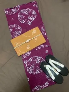 ◇最高級【綿麻浴衣】黒アヤメ菖蒲の品ある涼しゆかた◇着物としても
