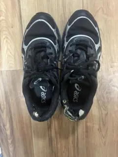 asics スニーカー ブラック メンズ