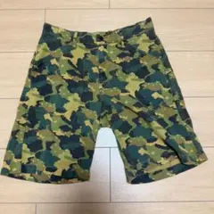 キューブシュガー CUBE SUGAR ハーフパンツ 迷彩 カモフラ　ショーツ