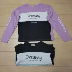 《2枚組》150cm 長Tシャツ