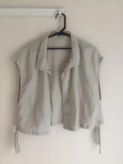 RETRO GIRL ナイロンベスト ショート丈のサムネイル