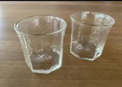 完売　人気　 安土草多　 八角グラス　2客セット