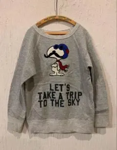 DENIM DUNGAREE スヌーピー トレーナー サイズ 130