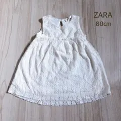 ZARABABY ベビーワンピース ホワイト ドレス 80cmのサムネイル