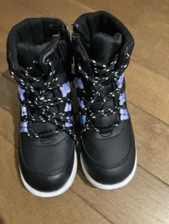 ブラック ハイカットブーツ