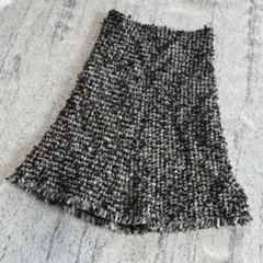 EPOCA　エポカ　ツイードスカート　ひざ丈　フォーマル　上品　日本製　M相当
