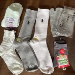 【新品】ラルフローレンRalph ポロPOLO 靴下ソックス7足セットナイガイ製