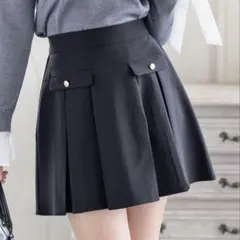 dazzlin POLOBCSコラボ ベルトツキハイウエストプリーツミニスカート