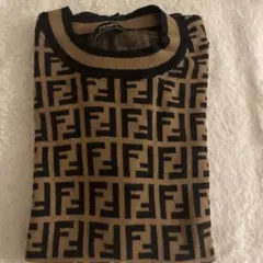 FENDI ロゴ入り襟 プルオーバー 50 - メルカリ