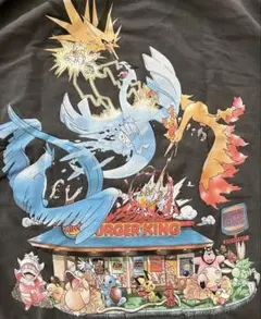 希少 ポケモン × バーガーキング Tシャツ XLサイズ 黒 北米 - メルカリ