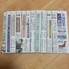 全国農業新聞 2025年10月〜12月刊行分