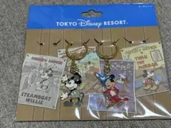ミッキーマウス キーホルダー 2個セット