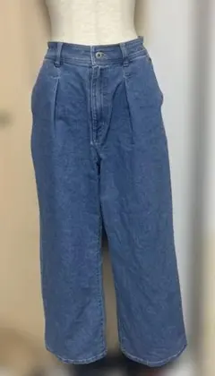 DRESKIP ドレスキップ デニムワイドパンツ Mのサムネイル